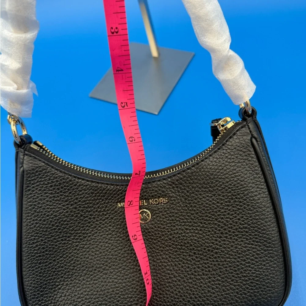 Michael Kors Black Pebbled Leather Shoulder Bag NWT. - Picture 9 of 11